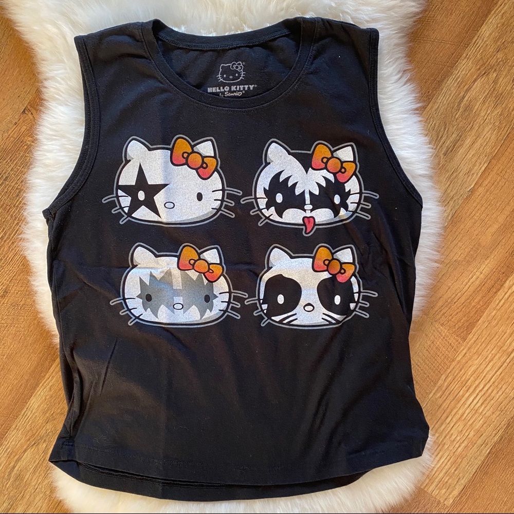 Hello Kitty Kiss Original Sanrio muscle top TShirt